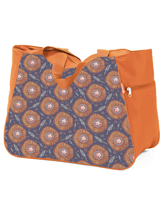 Benzi Υφασμάτινη Τσάντα Θαλάσσης Πορτοκαλί