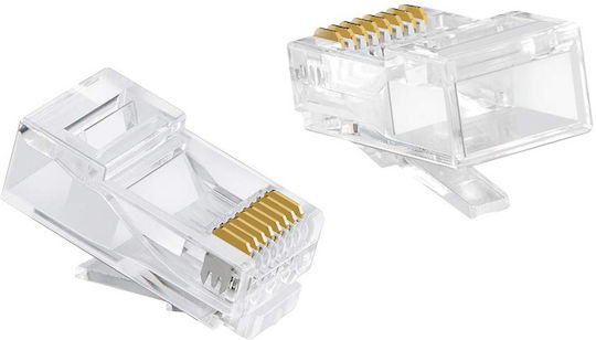 Powertech Βύσμα RJ-45 male 50τμχ (CAB-N352)