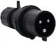 Wasserdicht Stecker Schwarz