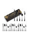 Cutlery Set Stainless Black 20pcs