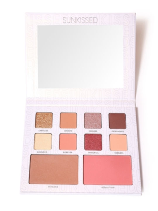 Sunkissed Infinite Radiance Face Palette 21g Bronzer Blush Highlighter Contour