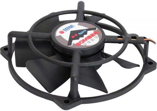Titan TFD-10025LL12ZP/N Case Fan (1500rpm / 46.58cfm) Χωρίς Led Φωτισμό και Σύνδεση 4-Pin PWM