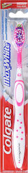 Colgate Max White Periuță de dinți Mediu Roz