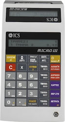 ICS Micro Tragbare Registrierkasse in Weiß Farbe