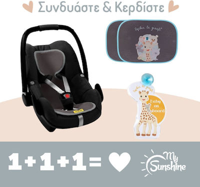 Husa pentru scaun auto Aeromoov anti-transpiratie 0-13kg, diverse modele si parasolare auto Baby On Board oferta