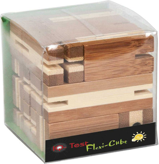 Fridolin 3d Bamboo Flexi-cub Logic Puzzle aus Holz