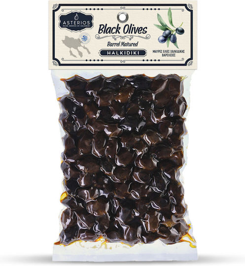 Asterios Olive Groves Of Halkidiki Black Olives 250gr