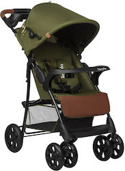 Lionelo Emma Plus Kinderwagen Geeignet ab 6+ Monaten Green 8.5kg