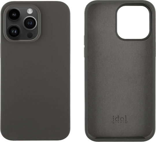 Idol 1991 Velvet Elite Umschlag Rückseite Silikon Wasserdicht Graue Für iPhone 14 Pro Max