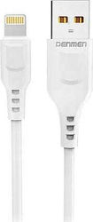 Denmen USB-A към Lightning 1м (29347)