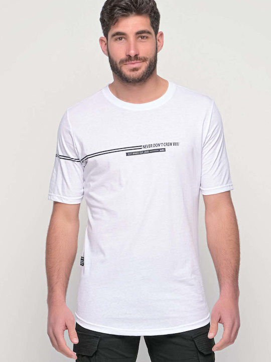 Ndc Herren T-Shirt Kurzarm White