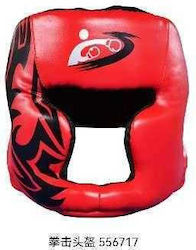 Adult Full Face Boxing Headgear Red