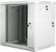Lanberg Wall Mounted Rack Cabinet 12U 60x60x60cm Gray WF02-6612-10S