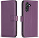 Binfen Серия 12 Портмоне Кожено Лилаво Galaxy M55