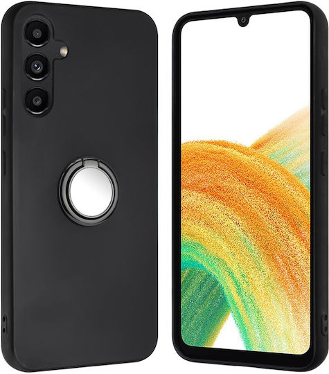 Magnetic Back Cover Silicone Black (Galaxy M15)