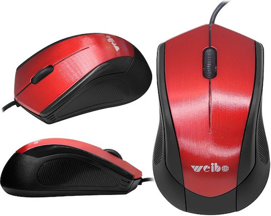 Weibo FC-209 Magazin online Mouse Roșu