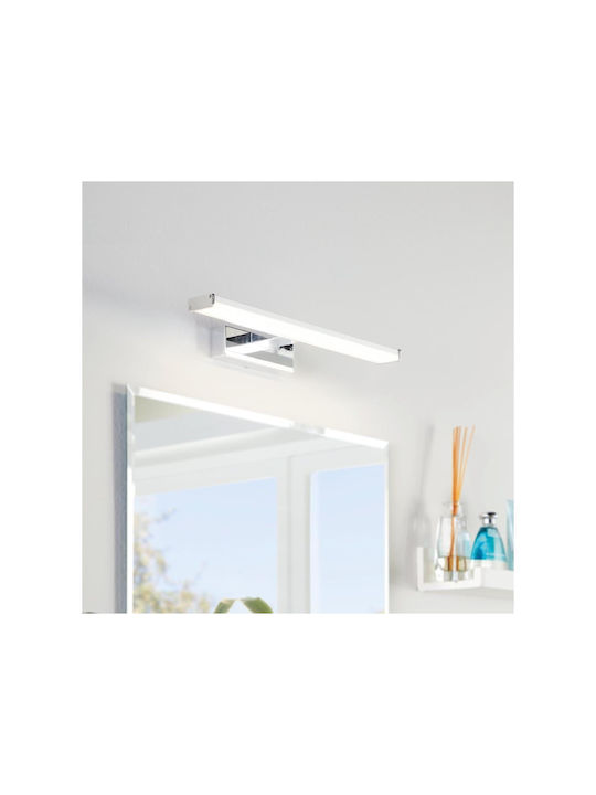 Eglo Modern Lamp Bathroom with Integrated LED Silver