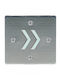 DIL Wall-Mounted Outdoor Light LED IP65 0.5W with Cool White Light