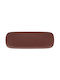 Ready Serving Platter Rectangular made of Porcelain Brown 37x13cm