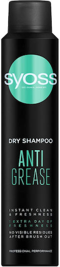 Syoss Anti Grease Dry Shampoo Reconstruction/Nourishment for Oily Hair 200ml