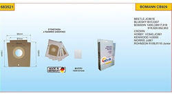 Elvik Electric CB929 Σακούλες Σκούπας 4τμχ Συμβατή με Σκούπα Bomann