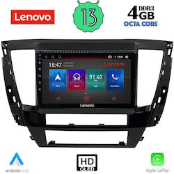 Lenovo Sistem Audio Auto 2DIN (Bluetooth/USB/AUX/WiFi/GPS/Apple-Carplay/Android-Auto) cu Ecran Tactil 9"