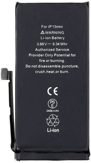 Замяна Съвместима заместителна батерия 2406mAh за iPhone 13 mini