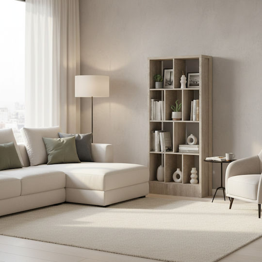 Βιβλιοθήκη Dividre 80x30x181εκ. Βιβλιοθήκη Dividre 80x30x181εκ.