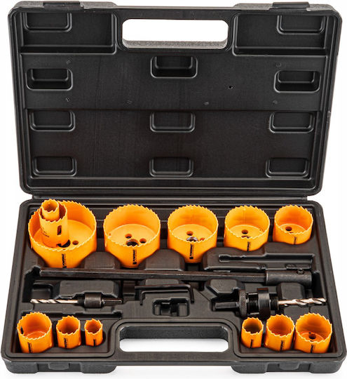 Powermat Burghie diamantată HSS cu diametru 76mm pentru Lemn, Metal, Beton, Gresie și Plastic 2400gr