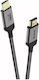 Swissten Cabluri HDMI 2.0 Premium High Speed 4K 60Hz HDR Braided HDMI De Sex Masculin - HDMI De Sex Masculin 3m Gri