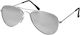 V-store Kinder-Sonnenbrillen Silber 8886SILVER