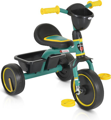 Byox Buddy Kids Tricycle with Storage Basket for 3+ Years Green