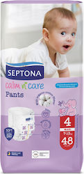 Septona Pantaloni de scutec Calm N' Care Nr. 4 pentru 7-13 kgkg 48buc