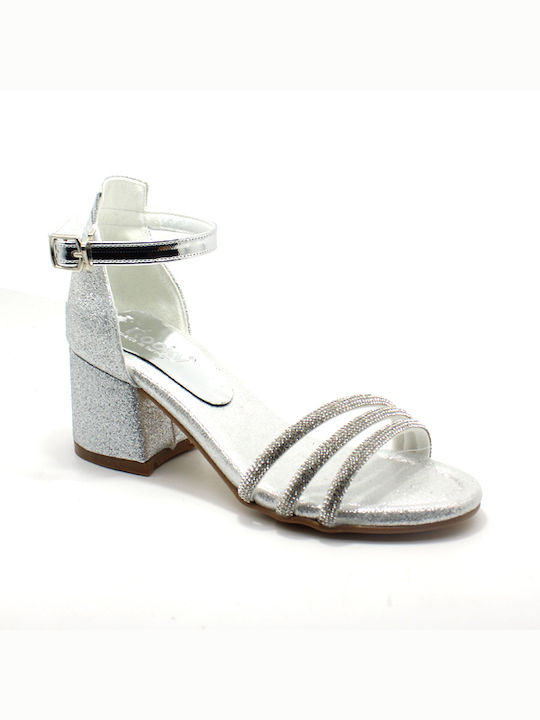 Le Petit Kids' Sandals Silver