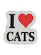 Αξεσουάρ Διακοσμητικά Crocs I Love Cats