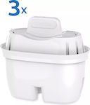 Philips Ersatz-Wasserfilter für Kanne Micro X-Clean 3Stück