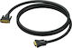 Procab Cable DVI-D male - DVI-D male 1.5m Μαύρο (CLV140/1.5)