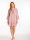 Rima Beachwear Γυναικείο Φόρεμα Παραλίας Ροζ