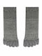 Ytli Βαμβακερή Κάλτσα Δάχτυλα Toe Socks Μονόχρωμη