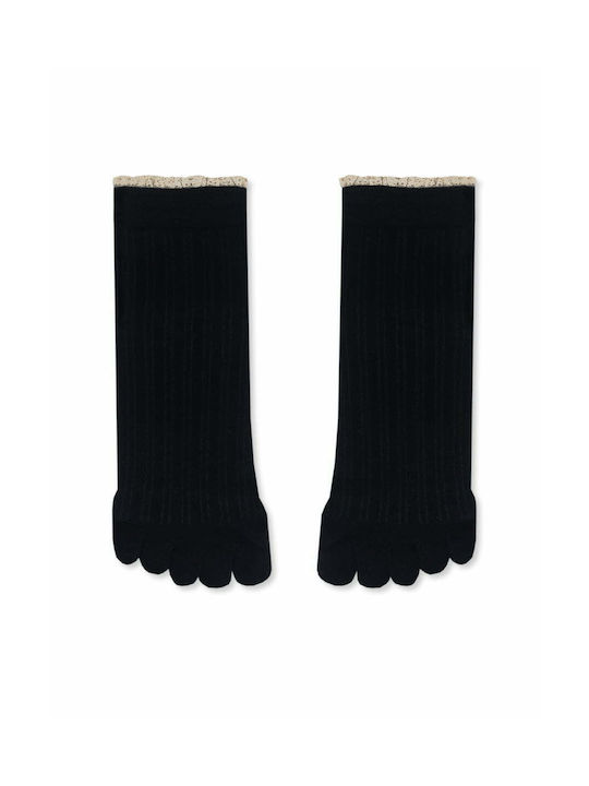 Ytli Cotton Sock Toe Toe Socks Lace