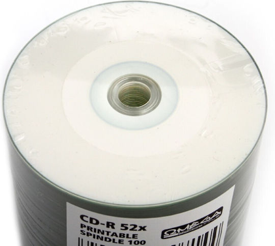 Omega Εγγράψιμα CD-R 52x 700MB Cake Box 100τμχ