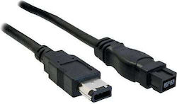 InLine FireWire Cable 6-pin male - 9-pin male 5m