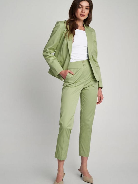 Attrattivo Women's Chino Trousers Green