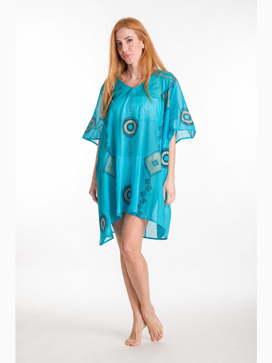 Rima Beachwear Women's Caftan Beachwear Petrol