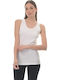 Weiß Damen T-Shirt