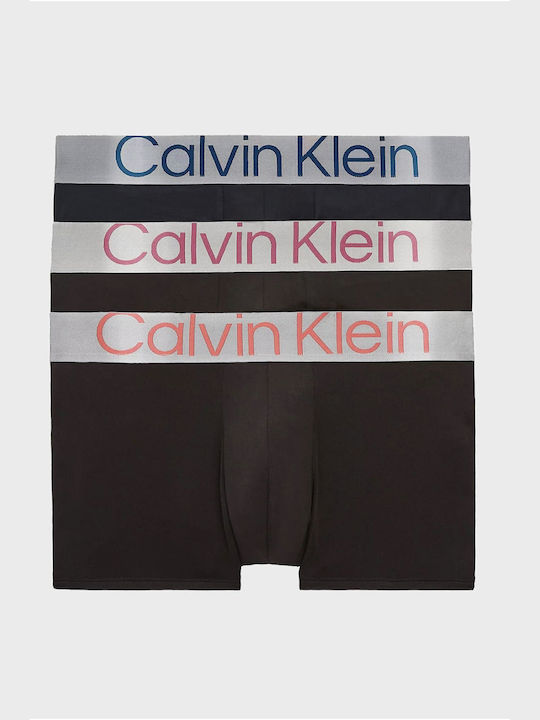 Calvin Klein Boxeri pentru bărbați Negre 3Pachet