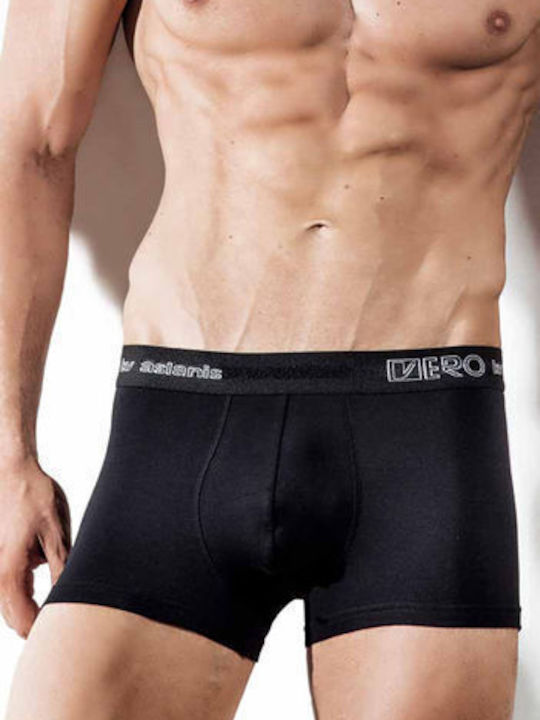 Vero by Aslanis Ανδρικά Μποξεράκια Black/red 2Pack