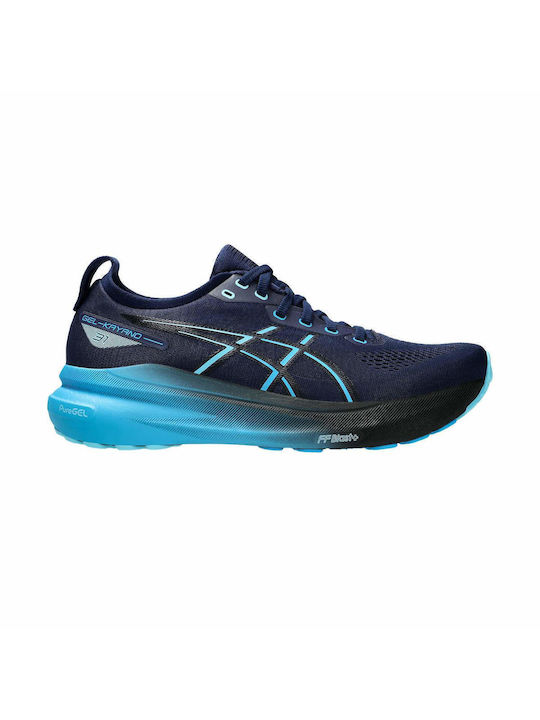 ASICS Gel-Kayano 31 Men's Running Sport Shoes Black / Blue