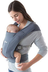 Ergobaby Klassischer Tragesack Embrace Oxford Blue mit Maximalgewicht 11.3kg