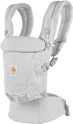 Ergobaby Klassischer Tragesack Adapt Pearl Grey mit Maximalgewicht 20.4kg